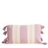 coussin rectangulaire lilas Maradji