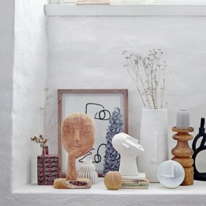 sculpture deco tete