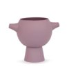 vase design en métal violet Circular marque Helio Ferretti