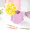 vase design violet pastel
